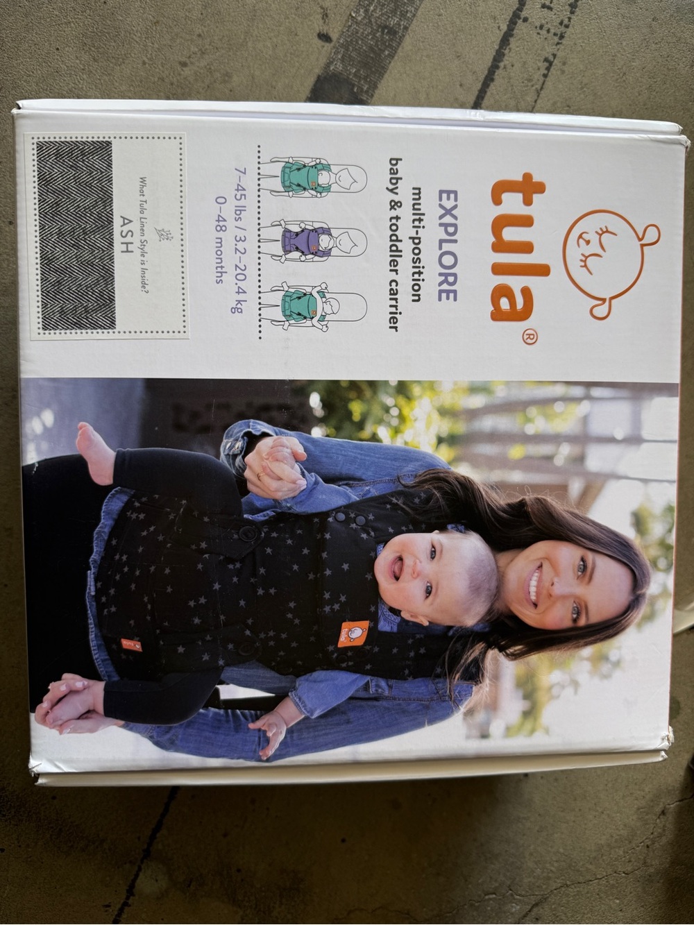 Tula Explore Baby & Toddler Carrier - Ash Linen